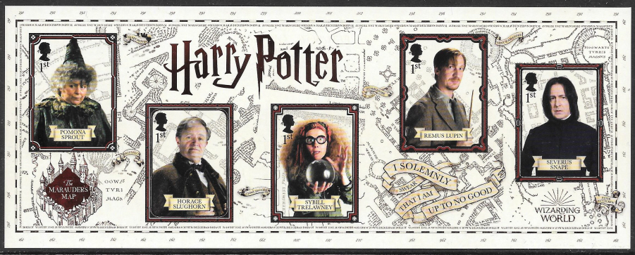 (image for) MS4151 2018 Harry Potter Non-Barcoded Miniature Sheet